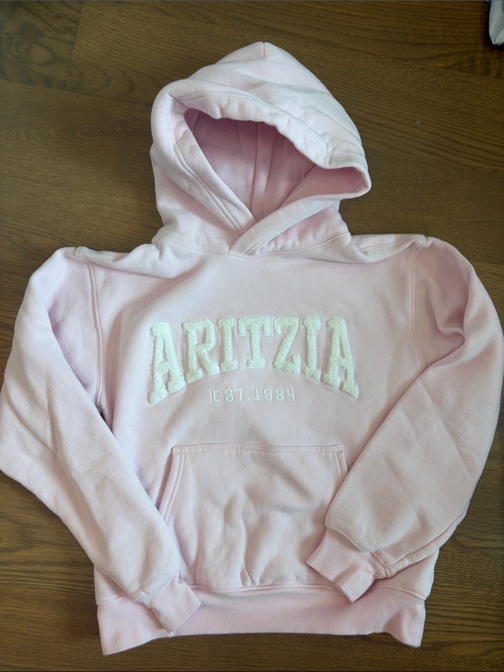 Women’s SMALL (Kids) Aritzia Hoodie Sweatshirt - pink